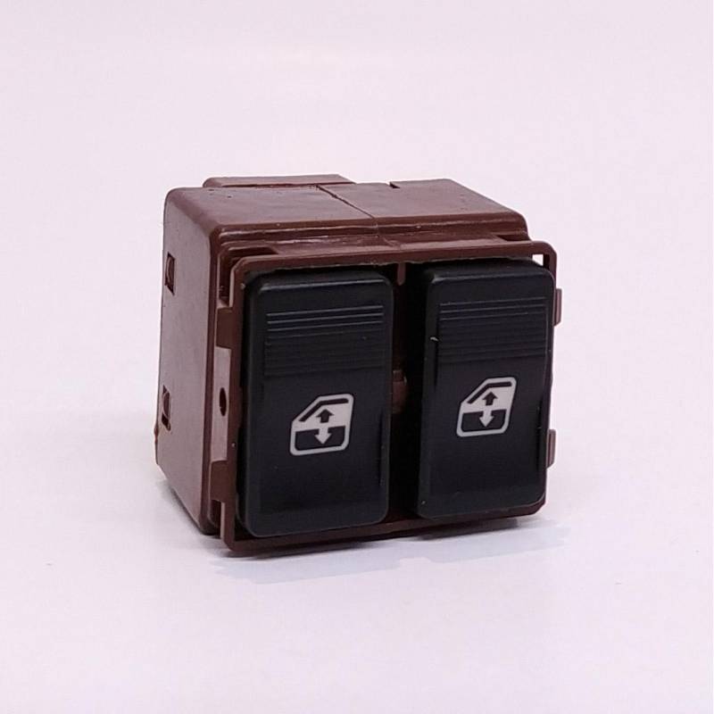 30116 TECLA ALZA CRISTALES (CODIGO ANTERIOR: DV-3115) TECLA ALZA CRISTALES DOBLE SIN MARCO FIAT DUNA / UNO / WEEKEND