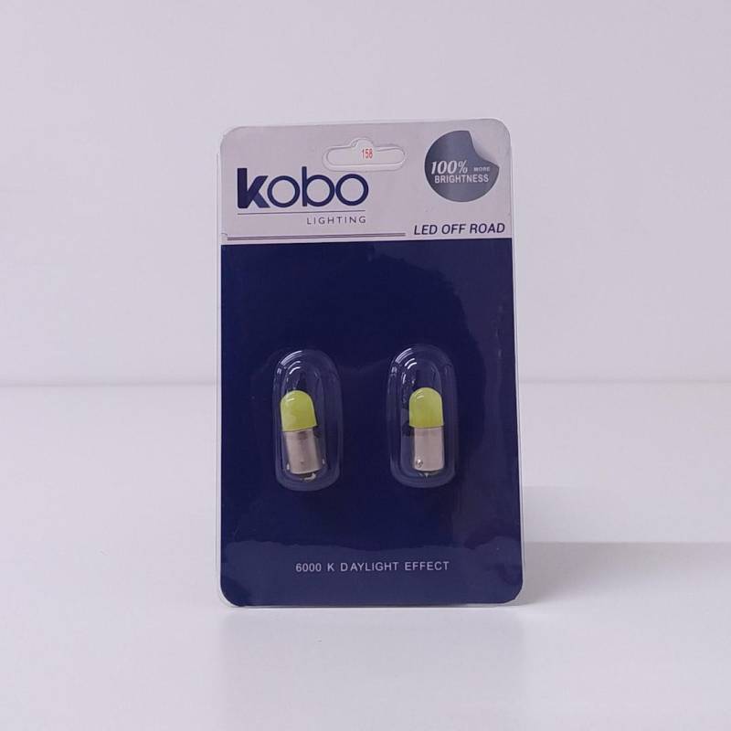 LED12929COBBL LED SEÑALIZACION COB BLISTER X 2 53 - T4W - BA9S LED COB BLANCO 12V BLISTER X 2 UNIDADES 50