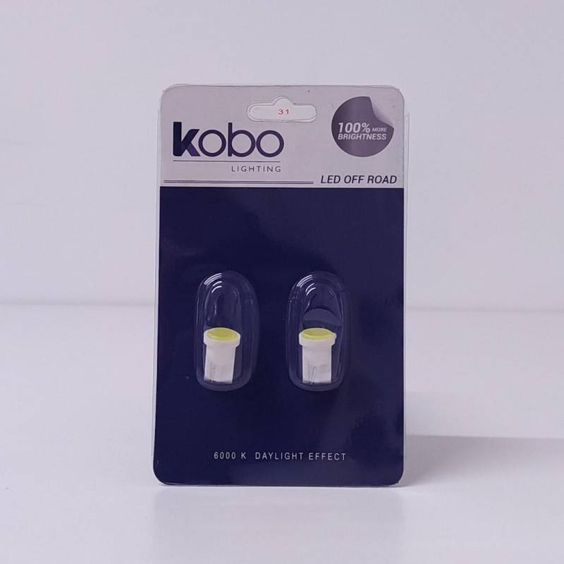 LED12961COBBL LED SEÑALIZACION COB BLISTER X 2 - 2821 - T10 - W5W - COB - BLANCO 12V - BLISTER X 2 UNIDADES 0