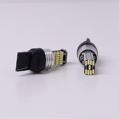 LEDCAN7440 LED SEÑALIZACION CANBUS BLISTER X 2 - 7440 - 12065 - W21W 1 POLO SIN CULOTE 45 LED 3014 SMD - CANBUS - BLANCO 12V - 24V