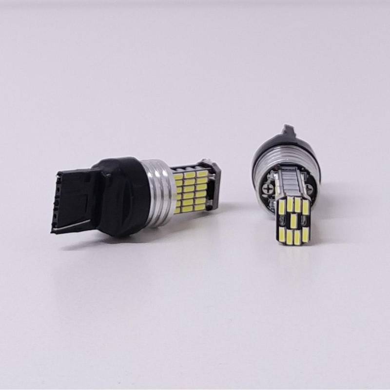 LEDCAN7440 LED SEÑALIZACION CANBUS BLISTER X 2 - 7440 - 12065 - W21W 1 POLO SIN CULOTE 45 LED 3014 SMD - CANBUS - BLANCO 12V - 24V