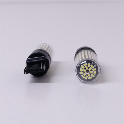 LEDCSP7440 LED SEÑALIZACION CSP CANBUS BLISTER X 2 - 7440 - 12065 W21W 1 POLO SIN CULOTE 144 LED - CANBUS - BLANCO 12V