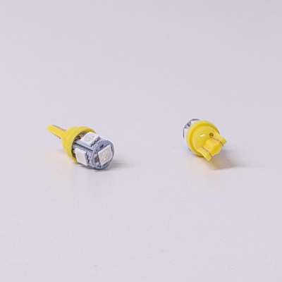LED13961AMA5P LED SEÑALIZACION SMD BLISTER X 2 - 2821 - T10 - W5W 5 SMD 5050 SMD - AMARILLO 24V- BLISTER X 2 UNIDADES 