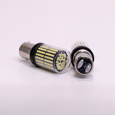 LEDCSP1034 LED SEÑALIZACION CSP CANBUS BLISTER X 2 - 1034 - 1157 P21/5W 2 POLOS 144 LED - CANBUS - BLANCO 12V - 24V