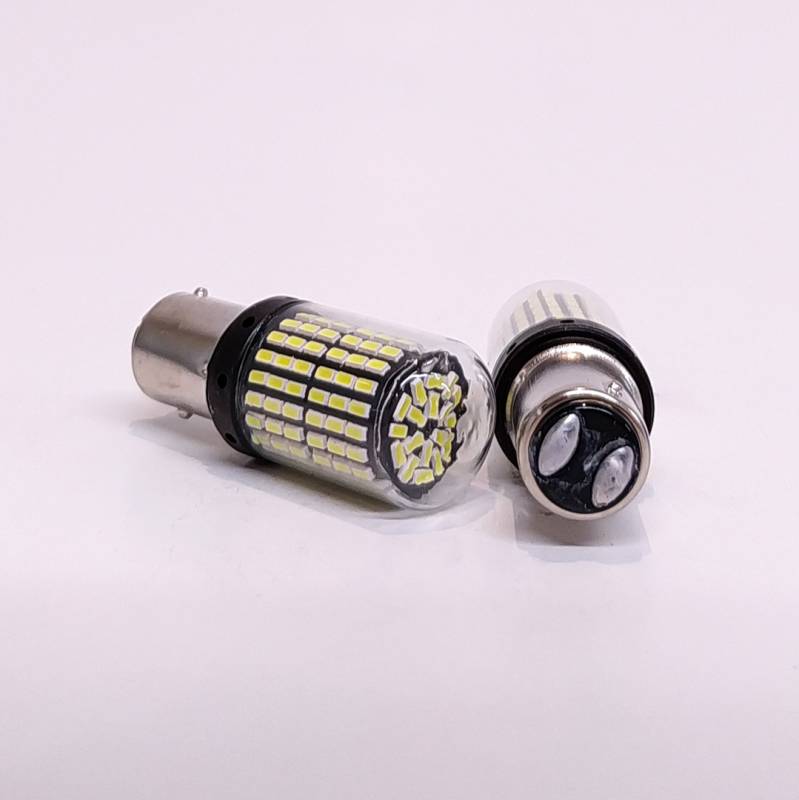 LEDCSP1034 LED SEÑALIZACION CSP CANBUS BLISTER X 2 - 1034 - 1157 P21/5W 2 POLOS 144 LED - CANBUS - BLANCO 12V - 24V
