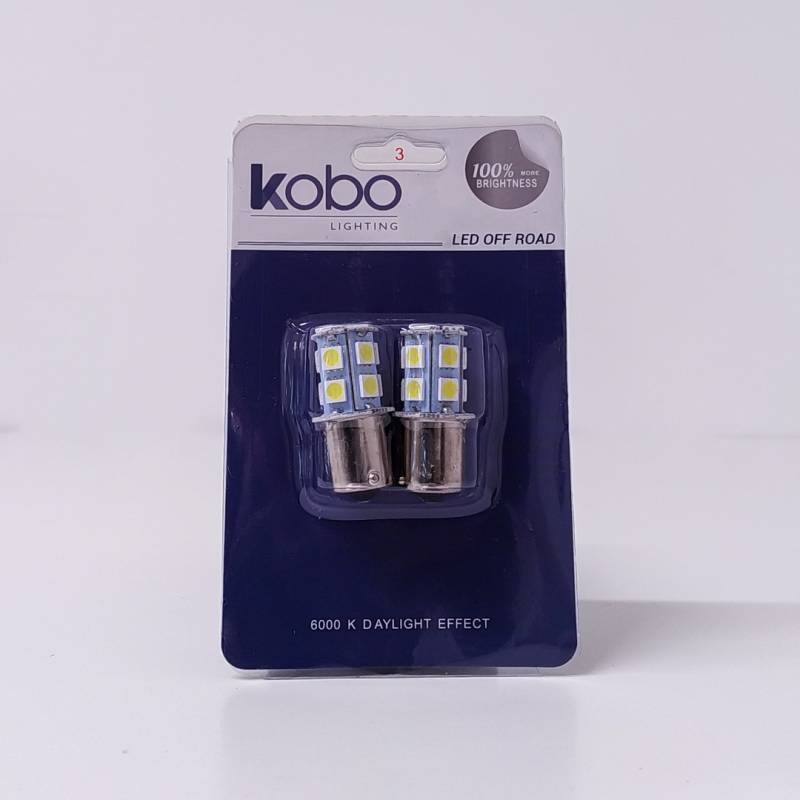 LED12498BLA13 LED SEÑALIZACION SMD BLISTER X 2 - 1141 - 1156 - P21W 1 POLO 13 LED 5050 SMD - BLANCO 12V - BLISTER X 2 UNIDADES 0