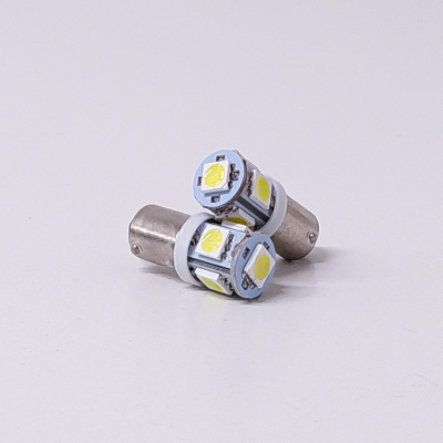 LED12929BLA5P LED SEÑALIZACION SILICA BLISTER X 2 - 53 - T4W - BA9S 5 SMD 5050 SMD - BLANCO 12V - BLISTER X 2 UNIDADES 50