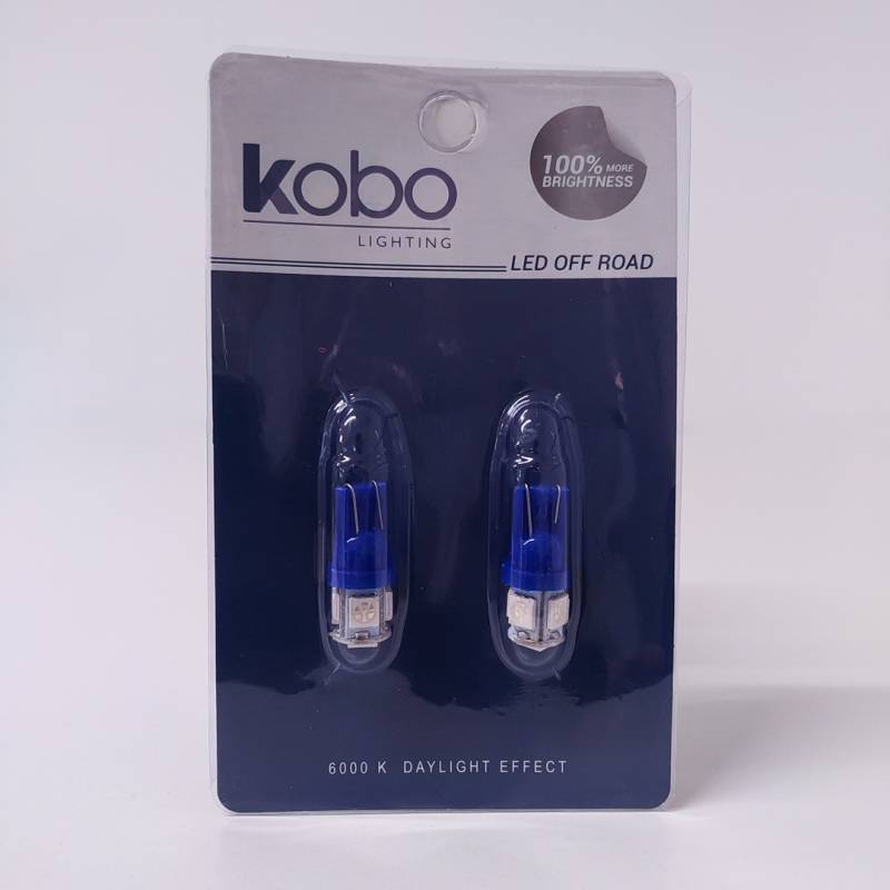 LED12961AZU5P LED SEÑALIZACION SMD BLISTER X 2 2821 - T10 - W5W 5 SMD 5050 AZUL 12V BLISTER X 2 UNIDADES 0