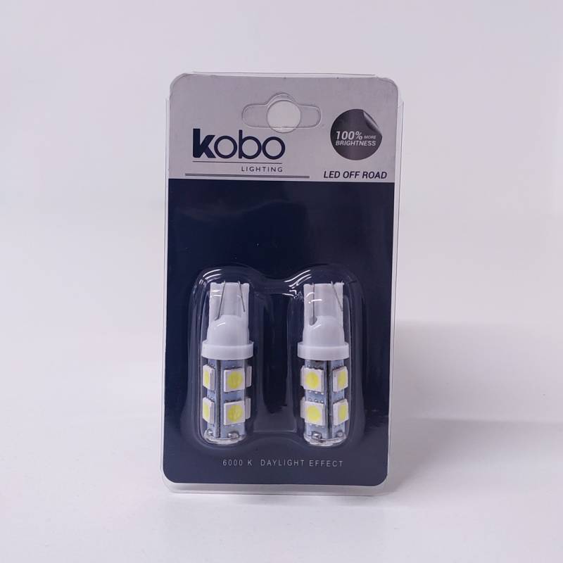 LED12961BLA9P LED SEÑALIZACION SMD BLISTER X 2 2821 - T10 - W5W 9 SMD 5050 BLANCO 12V BLISTER X 2 UNIDADES 0