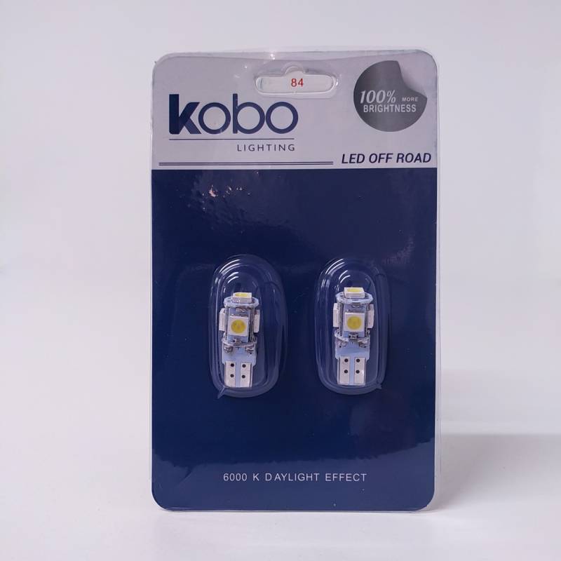 LED12961BLCAN LED SEÑALIZACION SMD BLISTER X 2 - 2821 - T10 - W5W 5 SMD 5050 CANBUS - BLANCO 12V 50