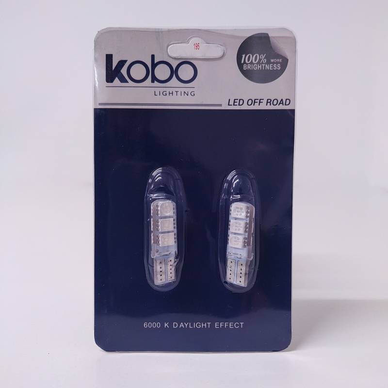 LED12961SILVE LED SEÑALIZACION SILICA BLISTER X 2 2821 - T10 - W5W - 6 LED 2835 SILICONADO CANBUS VERDE 12V BLISTER X 2 UNIDADES