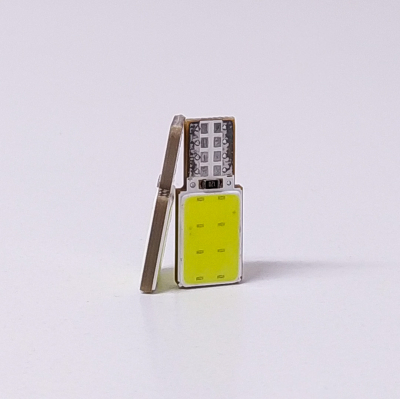 LED12961SUPCO LED SEÑALIZACION SILICA BLISTER X 2 - 2821 - T10 - W5W - COB - BLANCO 12V - 12 CHIP PASTILLA - BLISTER X 2 UNIDADES 0