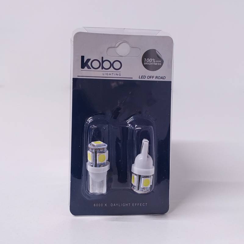 LED13961BLA5P LED SEÑALIZACION SMD BLISTER X 2 2821 - T10 - W5W 5 SMD 5050 SMD BLANCO 24V BLISTER X 2 UNIDADES 50