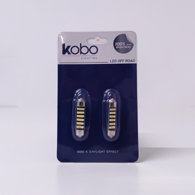 LEDTUB39CAN LED SEÑALIZACION CREE BLISTER X 2 TUBULAR - FESTOON LED CREE 39MM CANBUS BLANCO 12V BLISTER X 2 UNIDADES