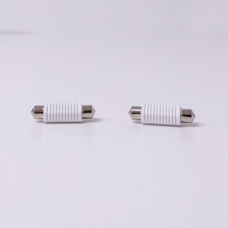 LEDTUB41LTBLA LED SEÑALIZACION CERAMIK BLISTER X 2 TUBULAR - FESTOON LED CERAMIK 5630 41MM CANBUS BLANCO 12V BLISTER X 2 UNIDADES