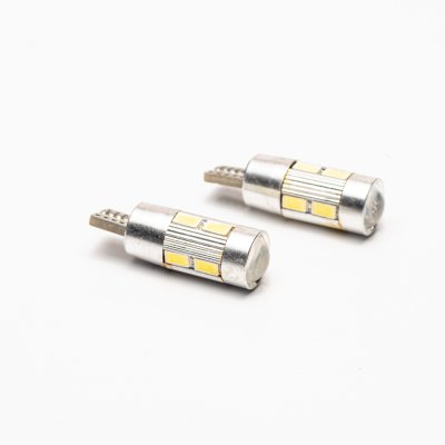 LED12961LUC10 LED SEÑALIZACION CREE BLISTER X 2 2821 - T10 - W5W  10 LED CREE CON LUPA BLANCO 12V BLISTER X 2 UNIDADES