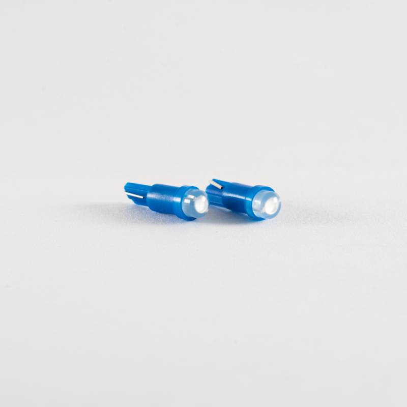 LED12516COBAZ LED SEÑALIZACION COB BLISTER X 2 - 2721 -T5 - W1.2W COB - AZUL 12V - BLISTER X 2 UNIDADES 0