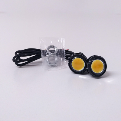 LEDEMBUAMB LED SEÑALIZACION JUEGO X 2 DE LED DE SENALIZACION OJO DE AGUILA AMBAR 12V