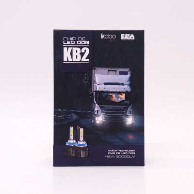 KB2-H1 OFF ROAD KIT DE LED DOB GTX 24V H1 30000LM 42 WATTS CHIP DOB COOLER GTX ULTIMA GENERACOON ORIGEN ALEMAN USO ESPECIAL 24V 