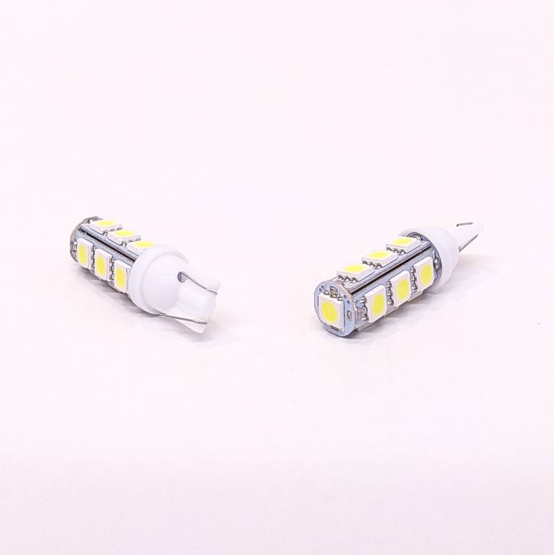 LED12961BLA13 LED SEÑALIZACION SMD BLISTER X 2 2821 - T10 - W5W 13 SMD 5050 - BLANCO 12V BLISTER X 2 UNIDADES 0