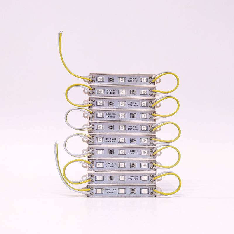 RIG3AMA12V LEDS SMD TABLA RIGIDA 3 LED 5050 SMD AMARILLO 12V