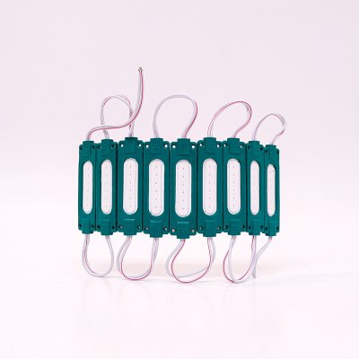 RICO12VER MODULO LED COB TABLA RIGIDA COB VERDE 12V 7CM X 1,5CM  0