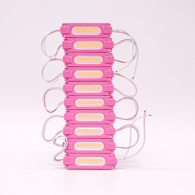RICO12PIN MODULO LED COB TABLA RIGIDA COB PINK 12V 7CM X 1,5CM  0