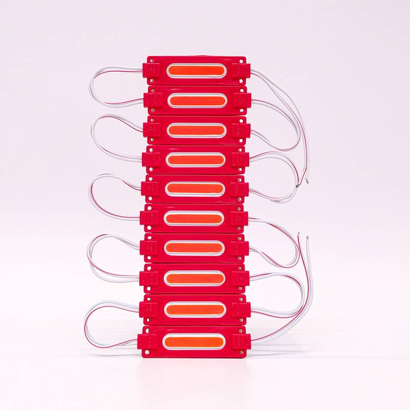 RICO12ROJ MODULO LED COB TABLA RIGIDA COB ROJO 12V 7CM X 1,5CM  0