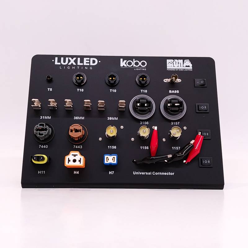 PROBADOR TESTER LAMPARAS LED PRUEBA KITS DE LED - LED SEÑALIZACION - FAROS Y BARRAS LED - CONEXION 220V