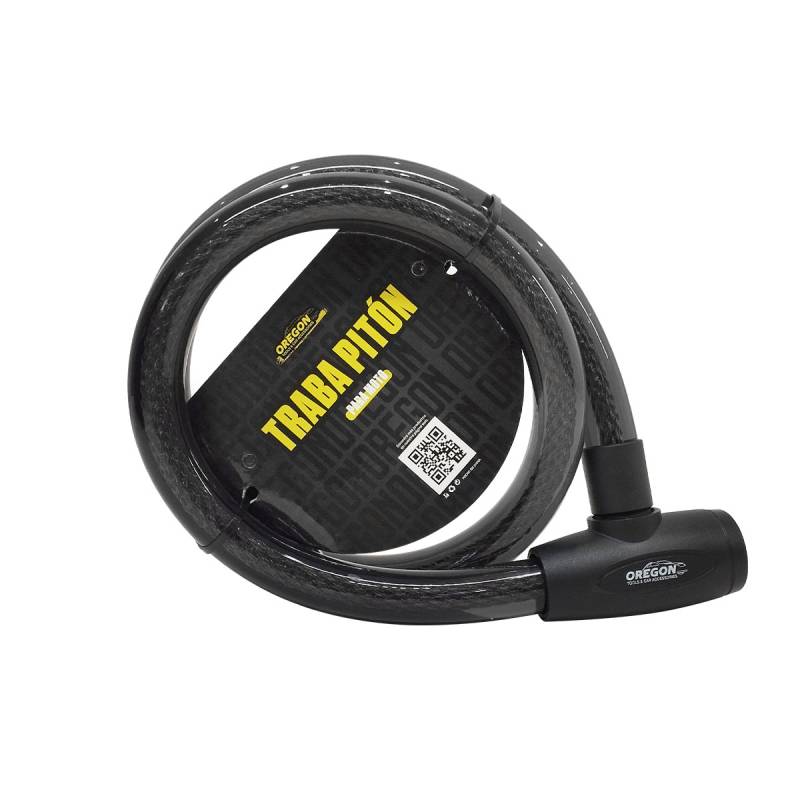 PIT007 TRABA PITON TRABA PITON PARA MOTO 8*25MM*1.20MTS NEGRO UNIVERSAL