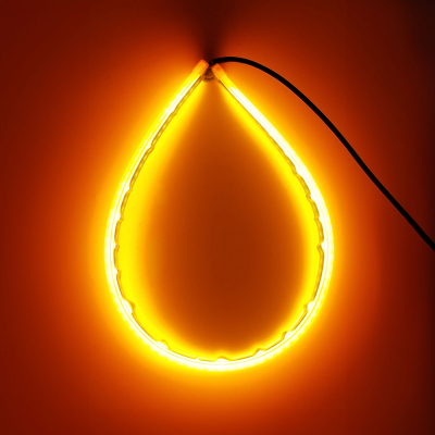 DRLFLEXAMB30 JUEGO DE TIRAS DE LED DRL JUEGO (2 UNIDADES) DE TIRAS DE LED DRL / DRL FLEXIBLE AMBAR (BALIZA INTERMITENTE) 30CM