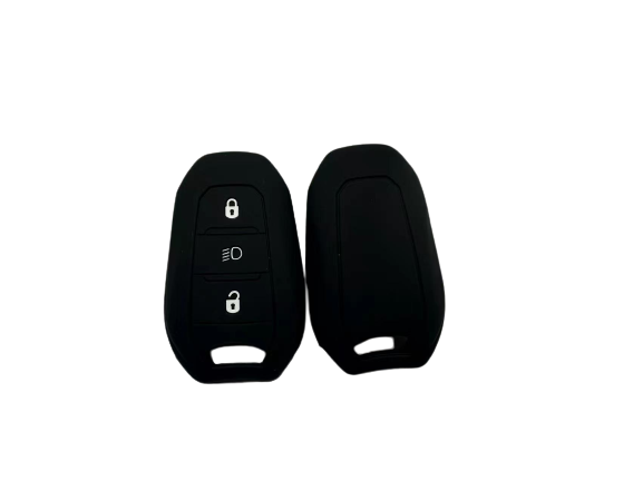 KU-CULLA202 CUBRE LLAVE DE SILICONA PEUGEOT 508 PRESENCIA 3 BOTONES - COLOR NEGRO