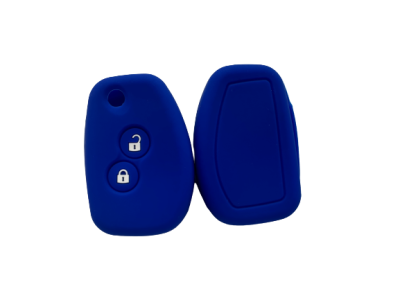 KU-CULLA189 CUBRE LLAVE DE SILICONA REANULT SANDERO - CLIO - LOGAN - DUSTER - COLOR NEGRO