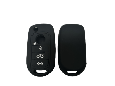 KU-CULLA210 CUBRE LLAVE DE SILICONA FIAT ARGO - CRONOS - TORO - 500X - COLOR NEGRO