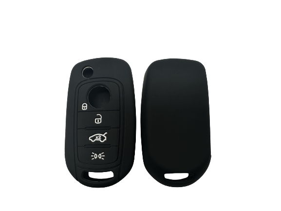 KU-CULLA210 CUBRE LLAVE DE SILICONA FIAT ARGO - CRONOS - TORO - 500X - COLOR NEGRO