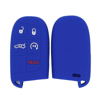 KU-CUL208 CUBRE LLAVE DE SILICONA FIAT TORO - ARGO - DODGE - RAM PRESENCIA - COLOR AZUL