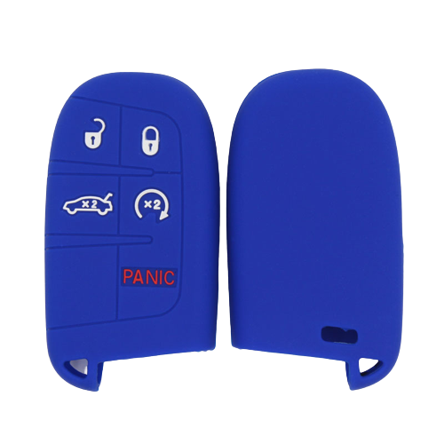 KU-CUL208 CUBRE LLAVE DE SILICONA FIAT TORO - ARGO - DODGE - RAM PRESENCIA - COLOR AZUL