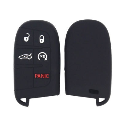 KU-CUL207 CUBRE LLAVE DE SILICONA FIAT TORO - ARGO - DODGE - RAM PRESENCIA - COLOR NEGRO