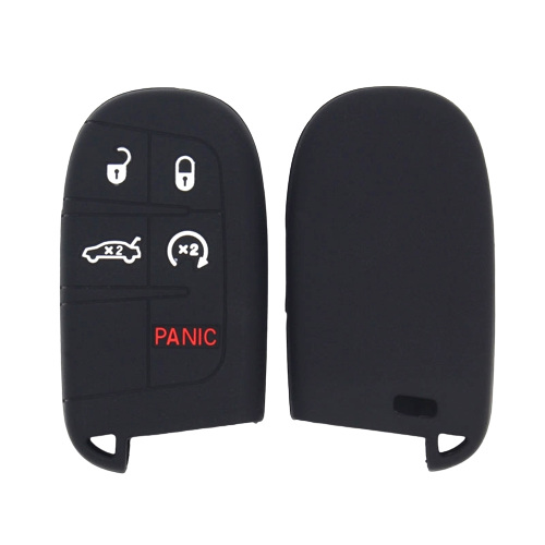 KU-CUL207 CUBRE LLAVE DE SILICONA FIAT TORO - ARGO - DODGE - RAM PRESENCIA - COLOR NEGRO