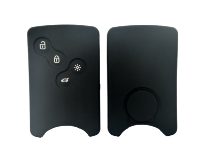 KU-CULLA199 CUBRE LLAVE DE SILICONA RENAULT MEGANE 2 - CAPTUR TARJETA - COLOR NEGRO