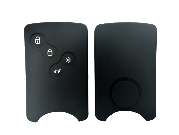 KU-CULLA199 CUBRE LLAVE DE SILICONA RENAULT MEGANE 2 - CAPTUR TARJETA - COLOR NEGRO