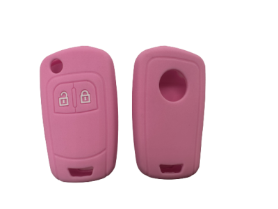 KU-CULLA157 CUBRE LLAVE DE SILICONA CHEVROLET SPIN - TRACKER - AGILE - COLOR ROSA
