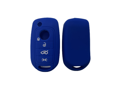 KU-CULLA211 CUBRE LLAVE DE SILICONA FIAT ARGO - CRONOS - TORO - 500X - COLOR AZUL