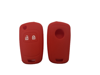 KU-CULLA156 CUBRE LLAVE DE SILICONA CHEVROLET SPIN - TRACKER - AGILE - COLOR ROJO