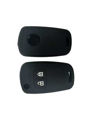 KU-CULLA154 CUBRE LLAVE DE SILICONA CHEVROLET SPIN - TRACKER - AGILE - COLOR NEGRO