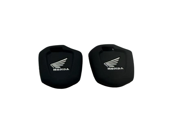 KU-CULLA181 CUBRE LLAVE DE SILICONA HONDA MOTOS - COLOR NEGRO