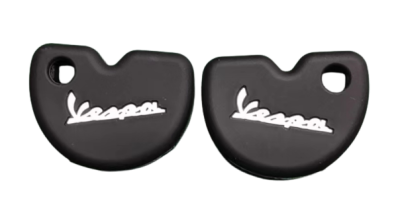 KU-CULLA231 CUBRE LLAVE DE SILICONA VESPA MOTOS - COLOR NEGRO