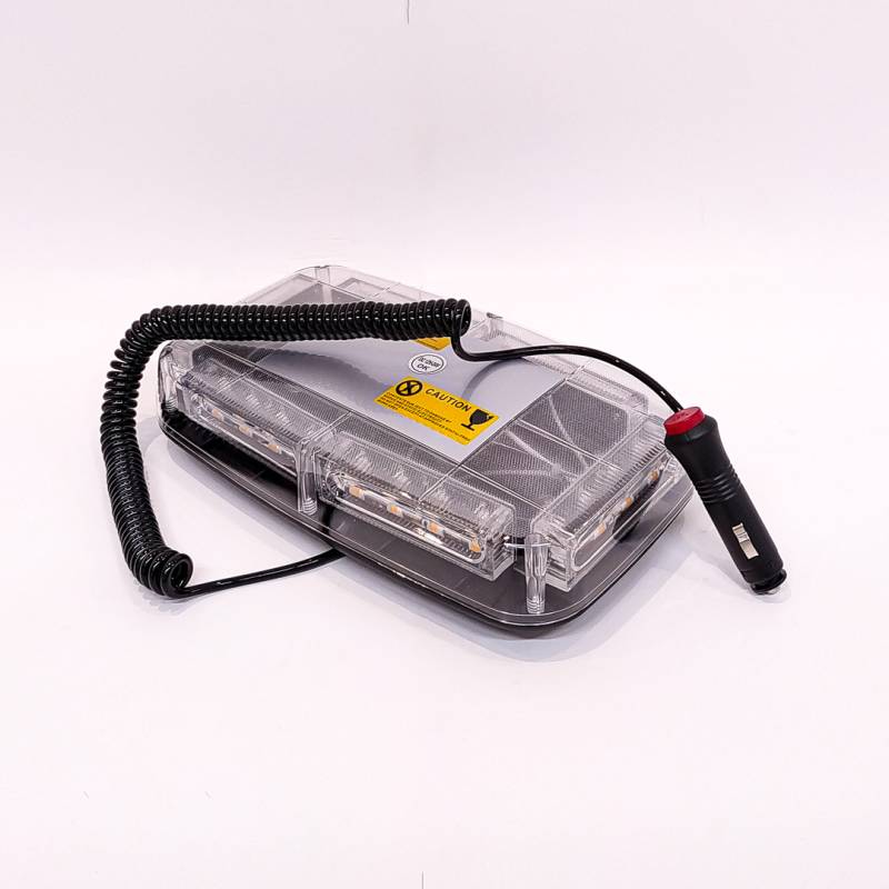 SUPWARAMB BALIZA RECTANGULAR LED BALIZA RECTANGULAR LED 12V - 24V COLOR AMBAR CON CONEXION A TOMA 12V