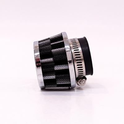 FA027 FILTRO DE AIRE CONICO UNIVERSAL PARA MOTO CUELLO 35MM COLOR CARBON