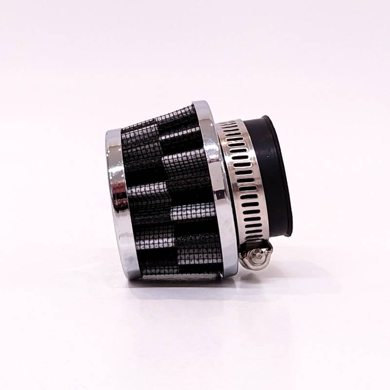 FA027 FILTRO DE AIRE CONICO UNIVERSAL PARA MOTO CUELLO 35MM COLOR CARBON